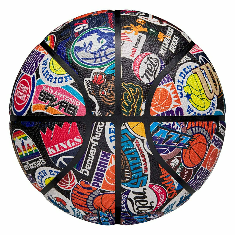 Wilson NBA Retro Hardwood Classics All Team Basketball (Size 7) Lifestyle