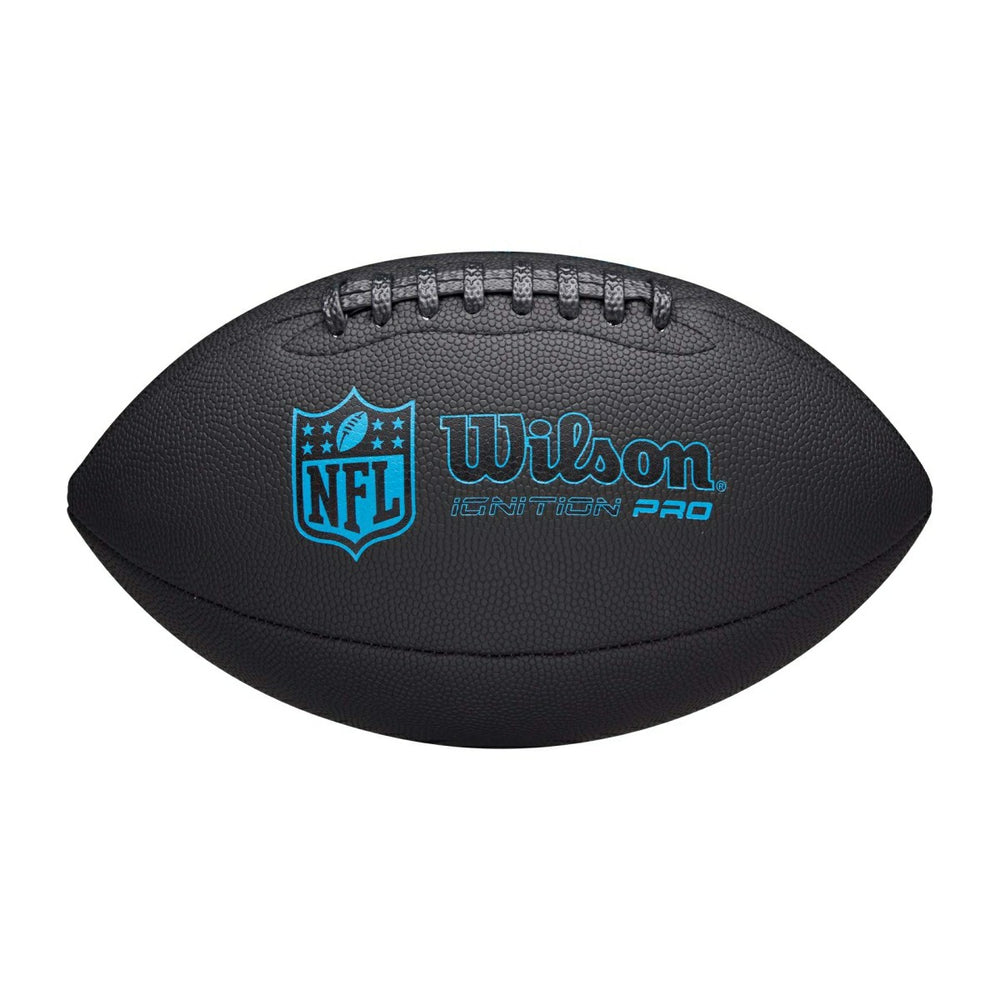 Wilson NFL Ignition Pro Eco Football Black (Official Size) Fashion