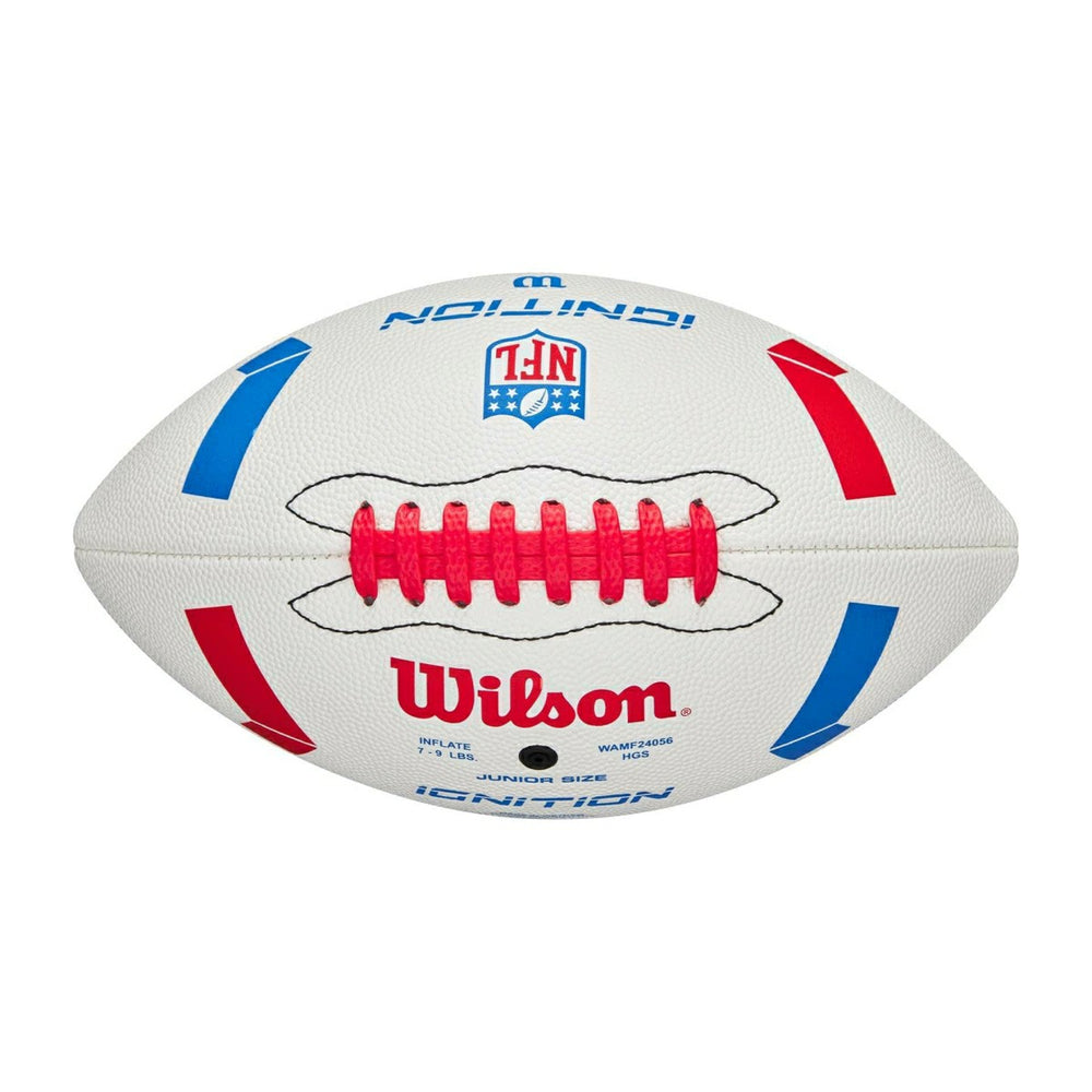 Wilson NFL Ignition Junior Size Football White Lifestyle