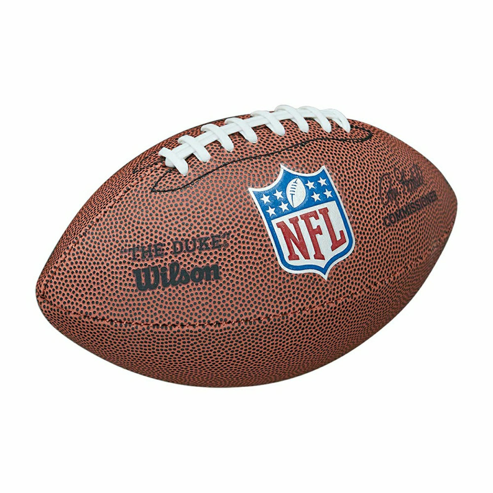 Wilson NFL Mini Replica Game Ball "The Duke" Taass for sale