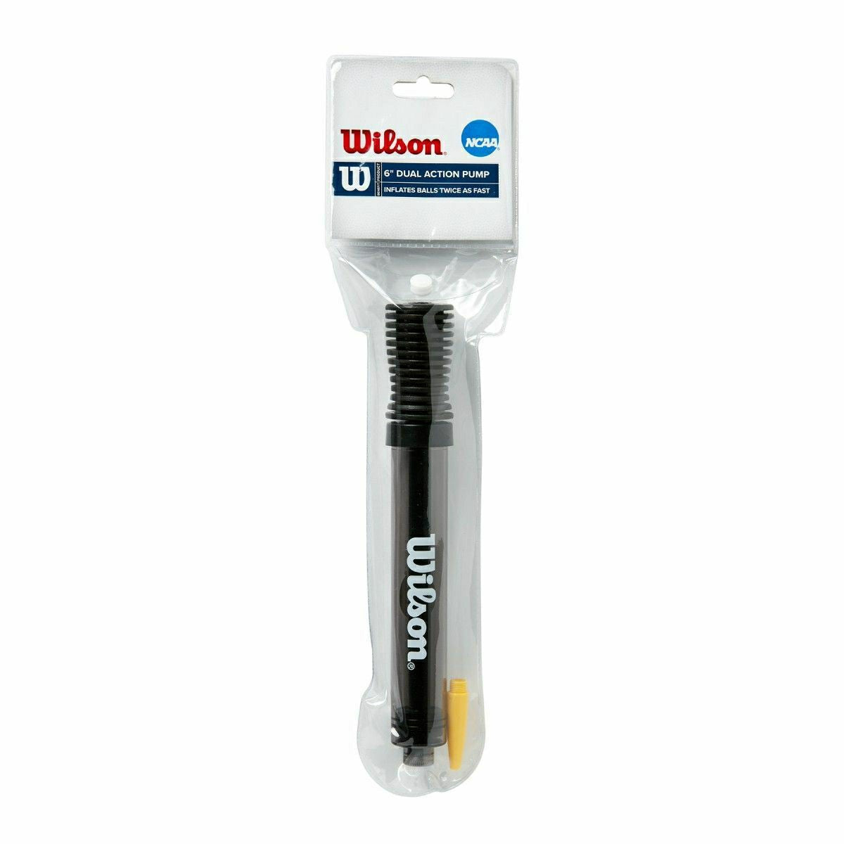 NCAA Ball Pump Wilson Dual Action Classic