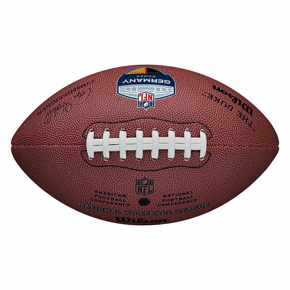 Wilson NFL Replica Germany Games Official Game Ball "The Duke" Taass US