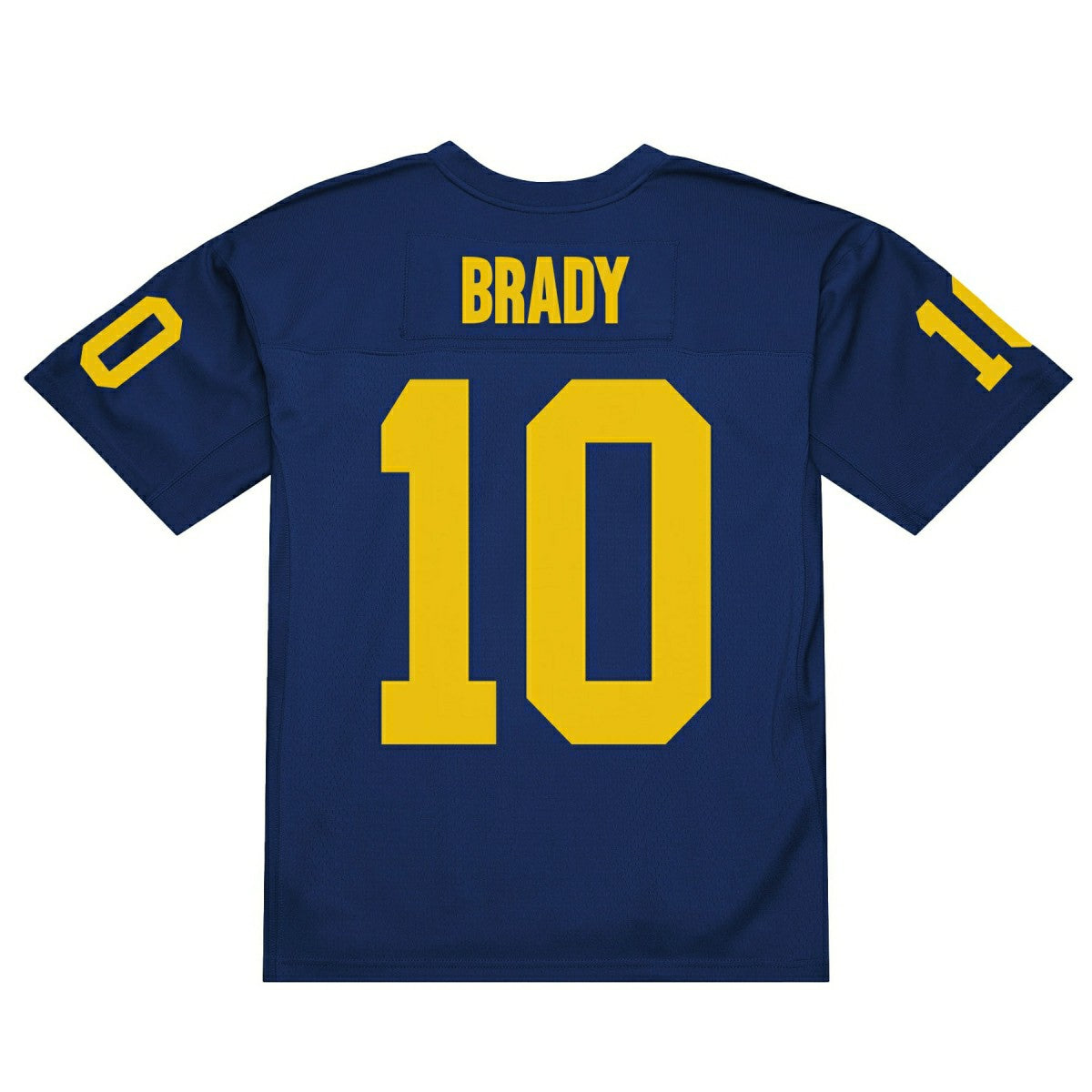 Tom Brady #10 Michigan Wolverines 1999 Legacy NCAA Jersey Navy Taass sale
