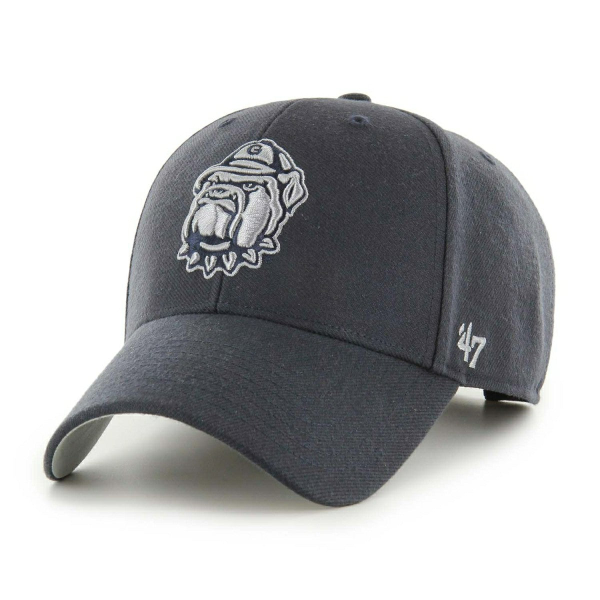 Georgetown Hoyas '47 MVP Adjustable NCAA Cap Navy Lifestyle