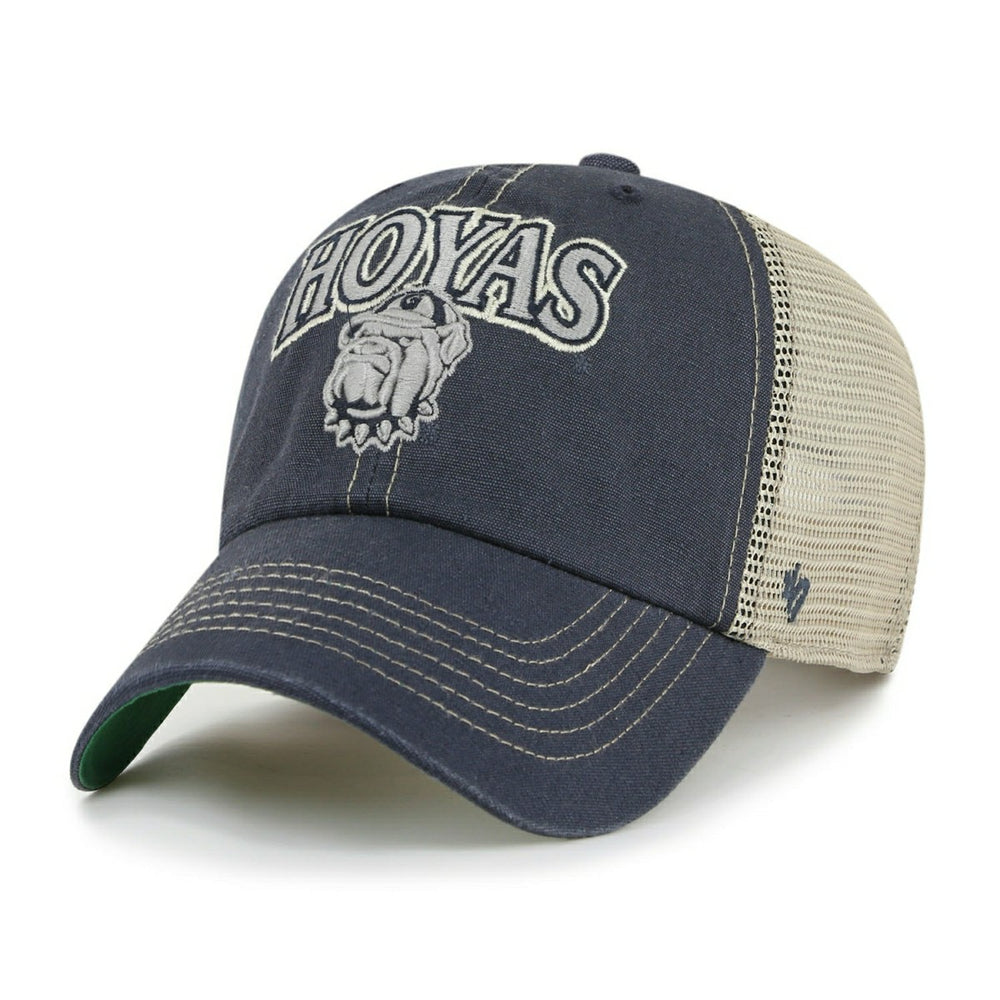 Georgetown Hoyas Vintage Tuscaloosa '47 Clean Up Trucker NCAA Cap Navy Taass for sale