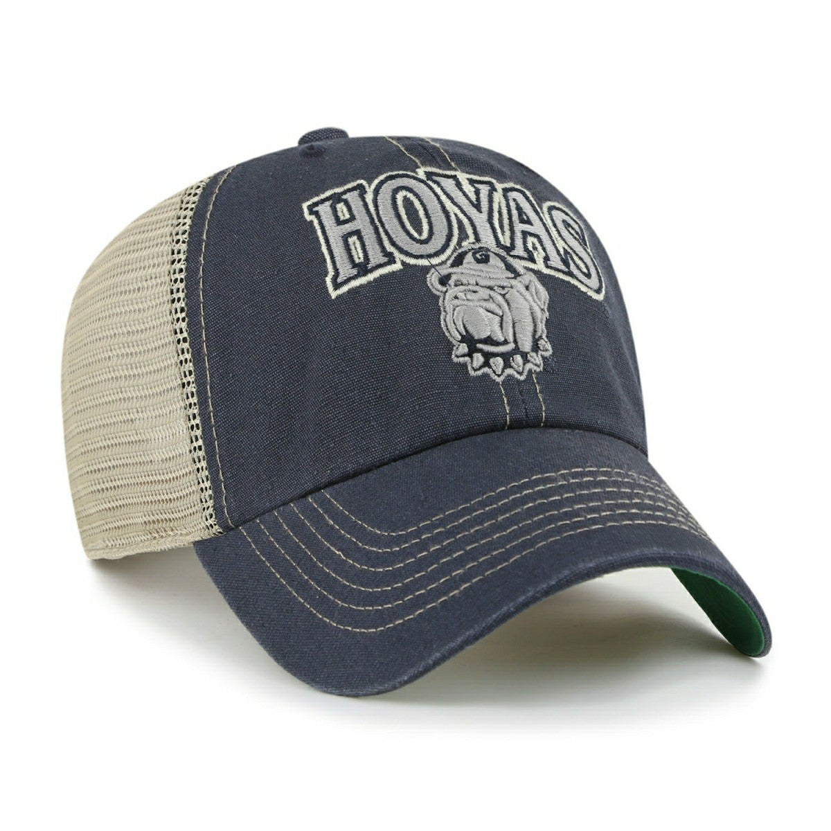 Georgetown Hoyas Vintage Tuscaloosa '47 Clean Up Trucker NCAA Cap Navy Taass for sale