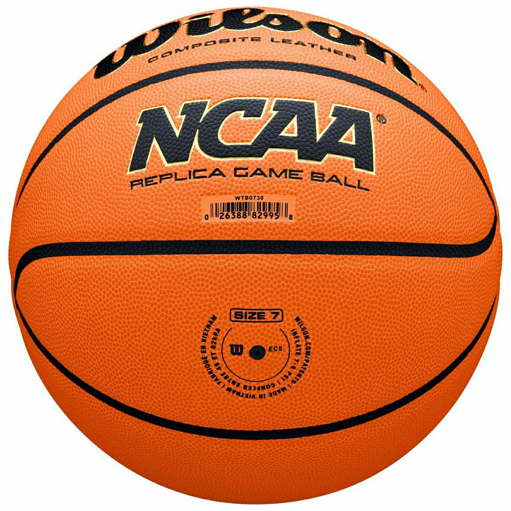 Wilson NCAA Replica Game Basketball (Size 7) Taass US
