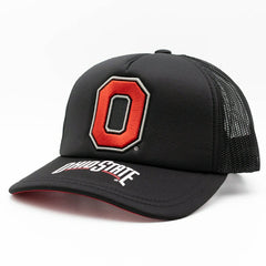 Ohio State Buckeyes Origins Mitchell & Ness NCAA Trucker Cap Black Taass US