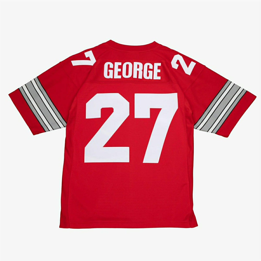 Eddie George #27 Ohio State Buckeyes 1995 Legacy NCAA Jersey Red Classic