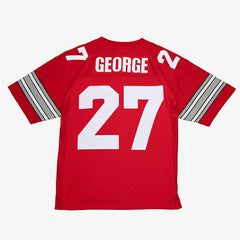 Eddie George #27 Ohio State Buckeyes 1995 Legacy NCAA Jersey Red Classic