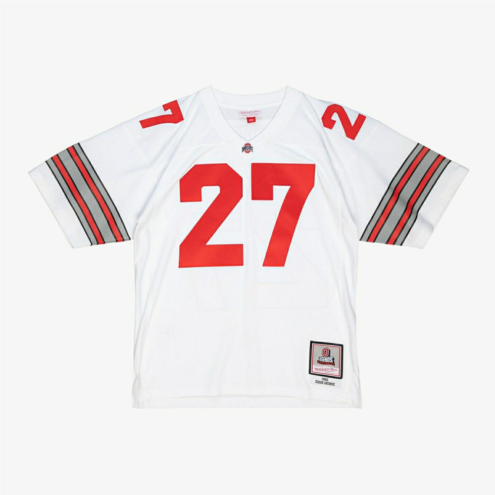 Eddie George #27 Ohio State Buckeyes 1995 Legacy NCAA Jersey White Taass sale