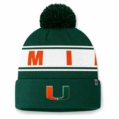 Miami Hurricanes Wraparound NCAA Knit Hat Green Taass for sale