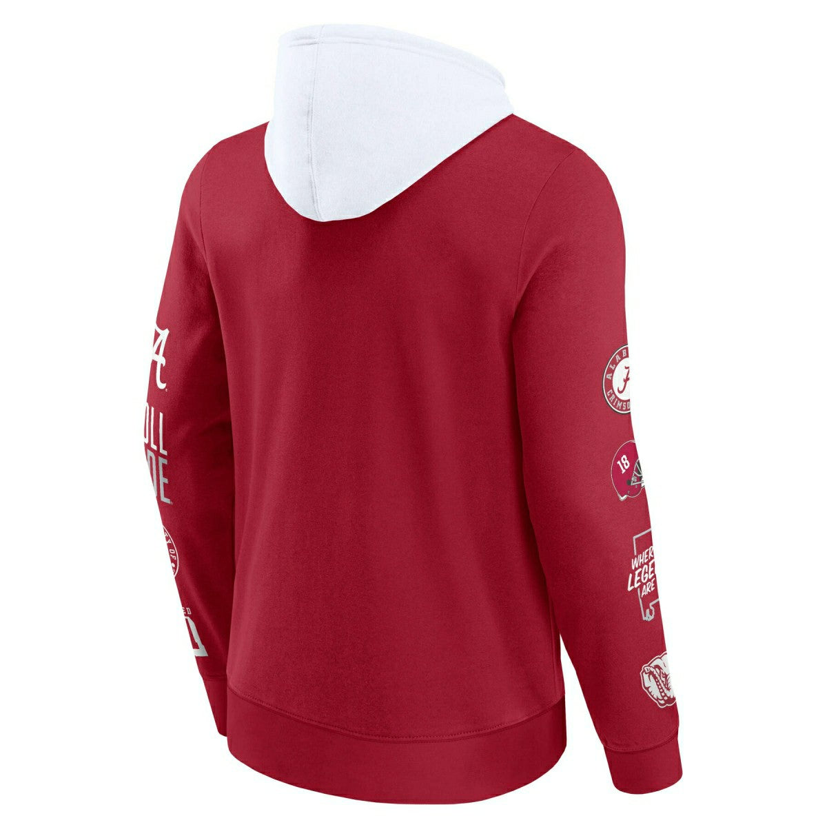 Alabama Crimson Tide Colorblock Badge NCAA Hoodie Classic