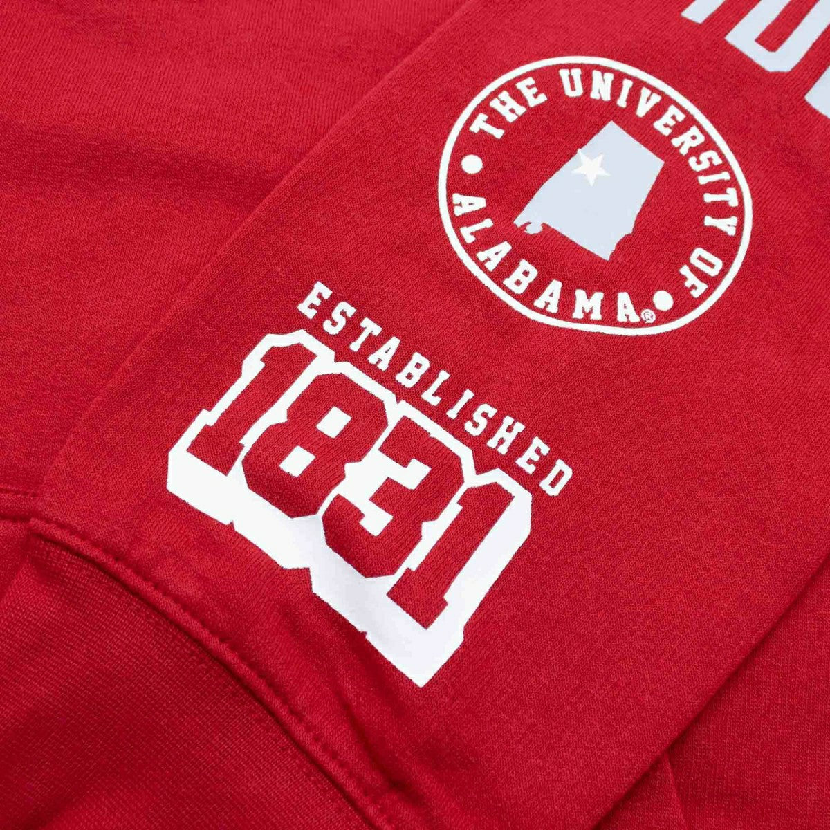 Alabama Crimson Tide Colorblock Badge NCAA Hoodie Classic