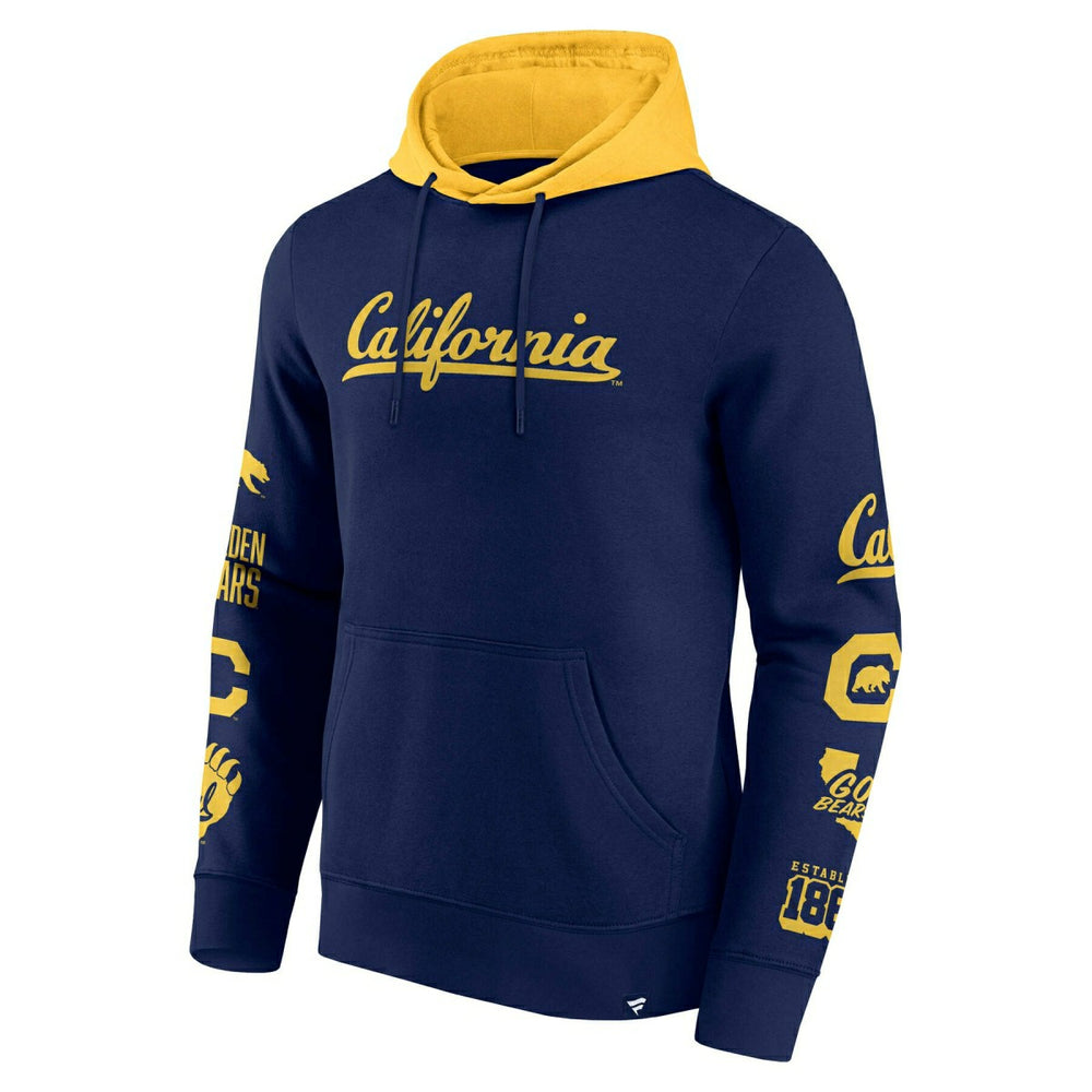 California Golden Bears Colorblock Badge NCAA Hoodie Fashion