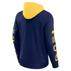California Golden Bears Colorblock Badge NCAA Hoodie Fashion