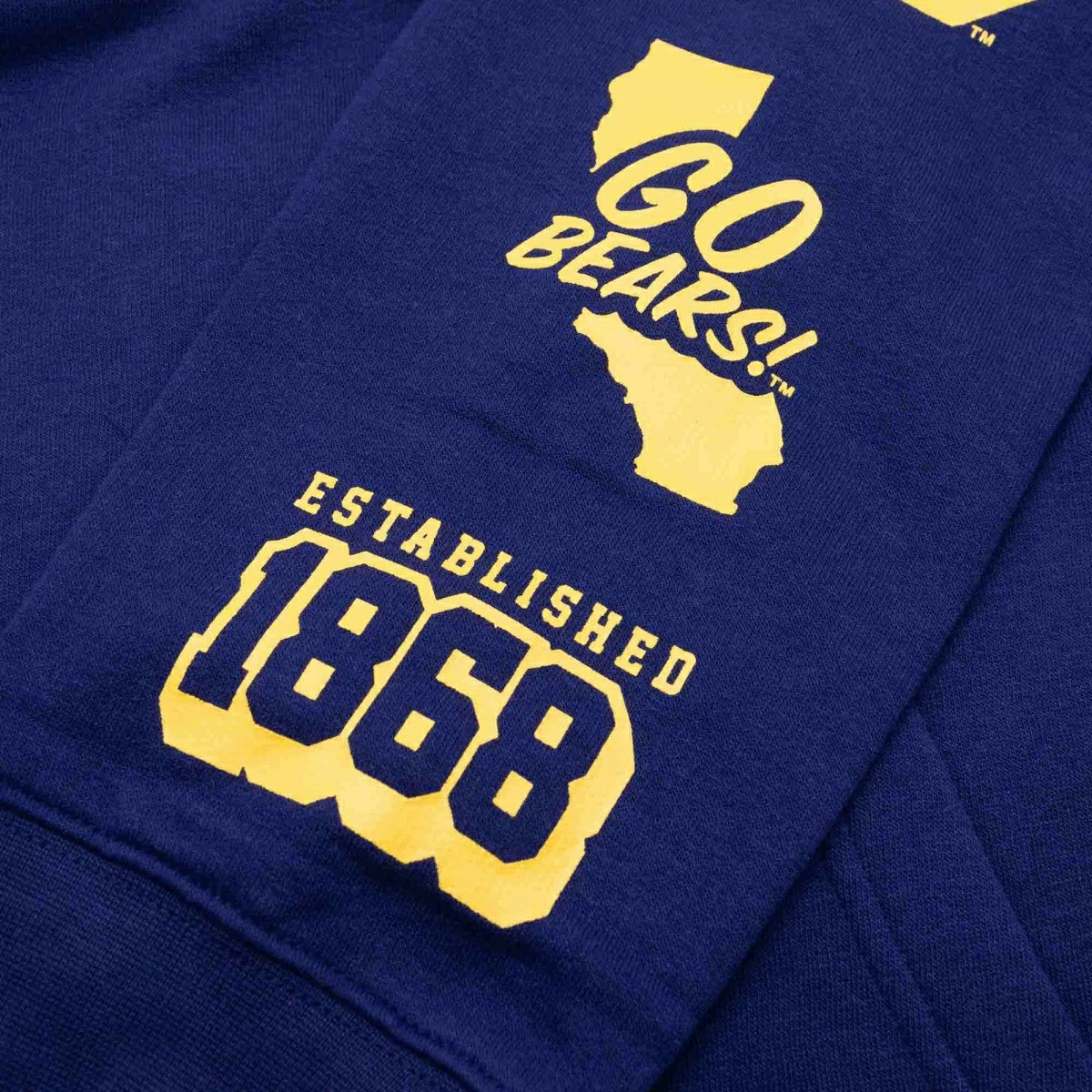 California Golden Bears Colorblock Badge NCAA Hoodie Fashion
