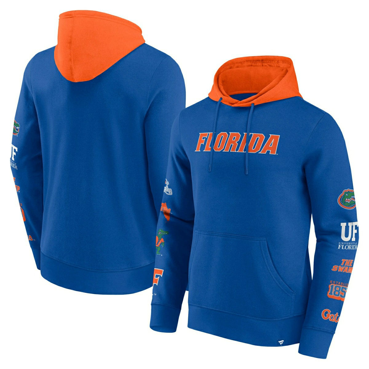 Florida Gators Colorblock Badge NCAA Hoodie Taass sale