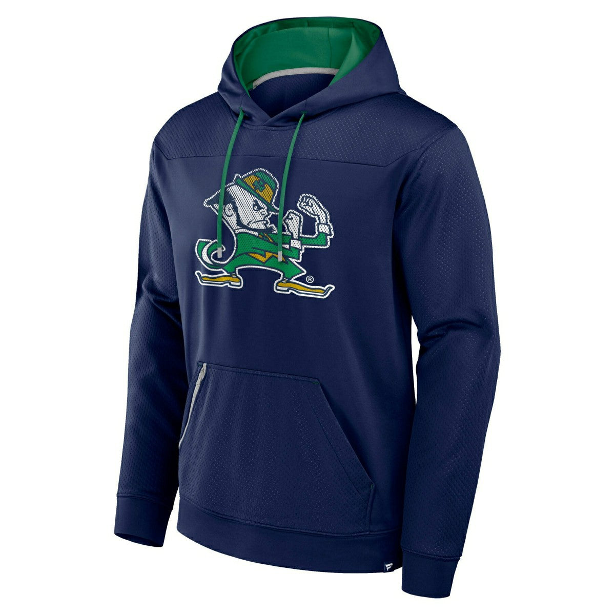 Notre Dame Fighting Irish Defender NCAA Hoodie Navy Taass US