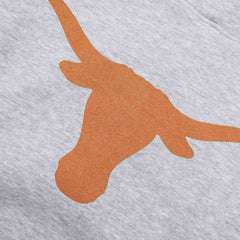 Texas Longhorns Primary Logo NCAA Hoodie Grey Fashion