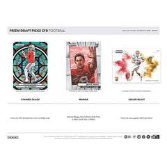 2023 Panini Prizm Draft Picks NCAA Football Hobby Box Lifestyle