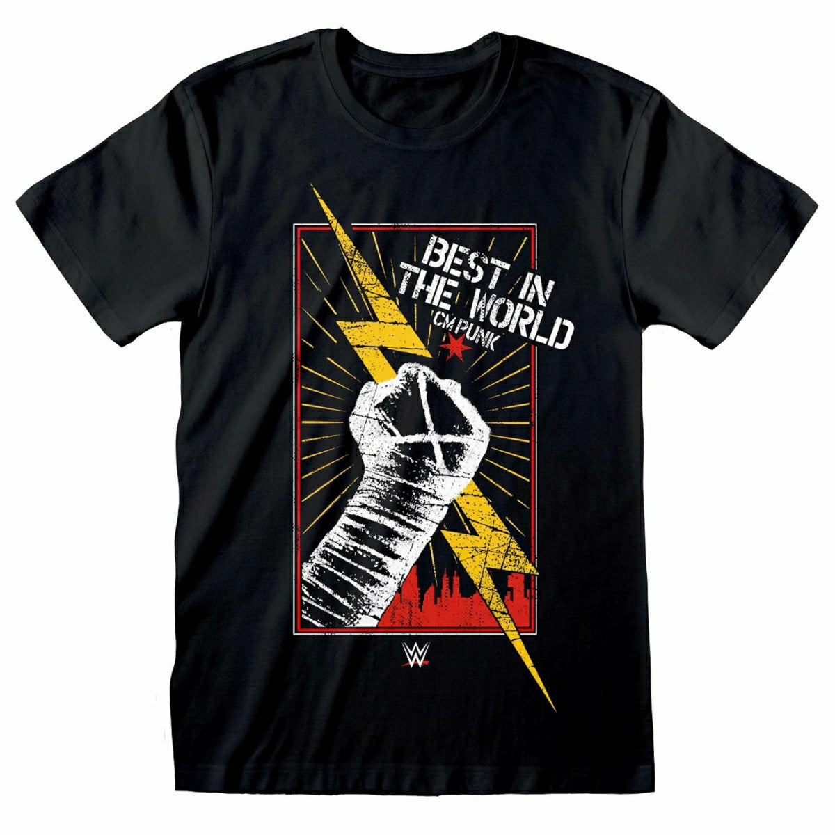 CM Punk Best in the World WWE T-Shirt Black Taass for sale
