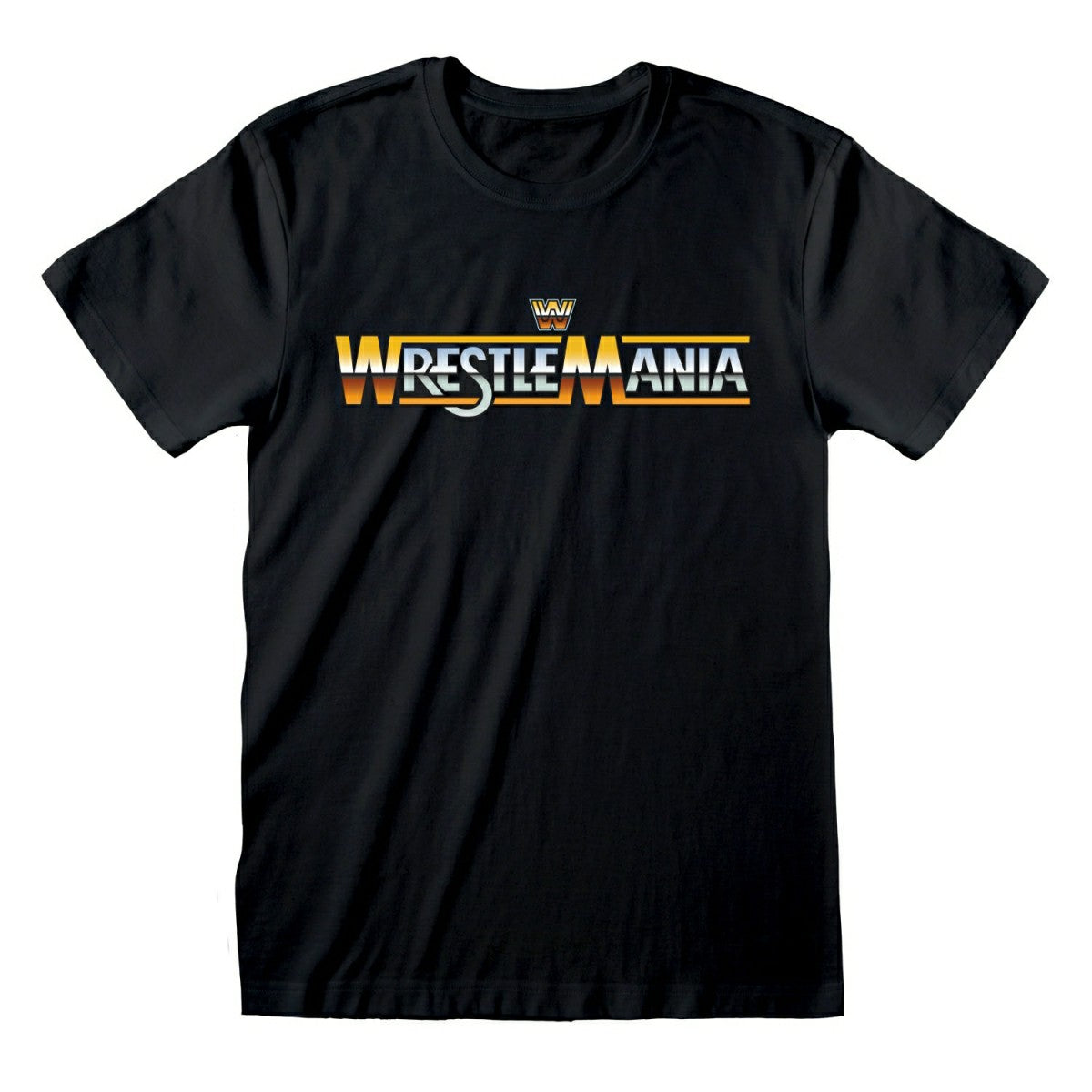 Classic Wrestlemania WWE T-Shirt Black Fashion