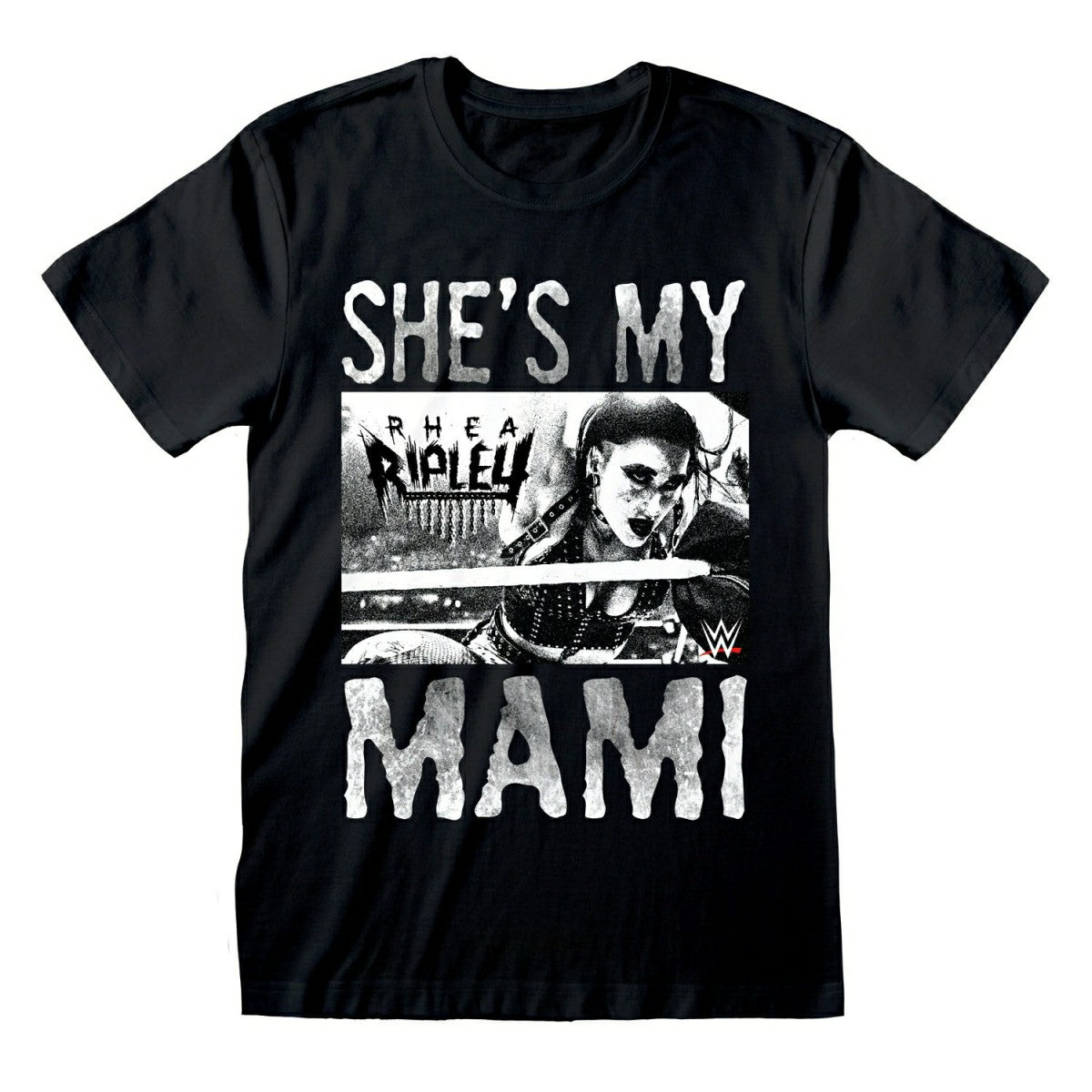 Rhea Ripley She's My Mami WWE T-Shirt Black Fashion