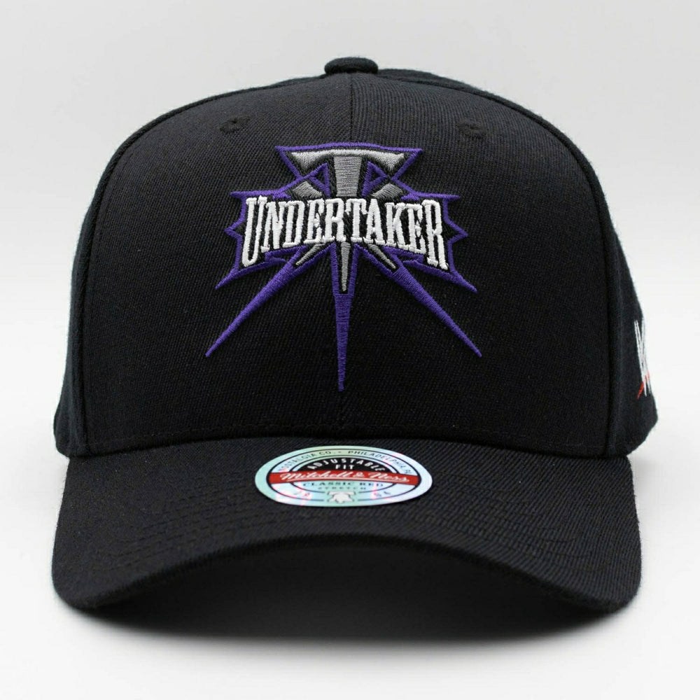 Throwback Undertaker Classic Red Snapback WWE Cap Black Taass for sale