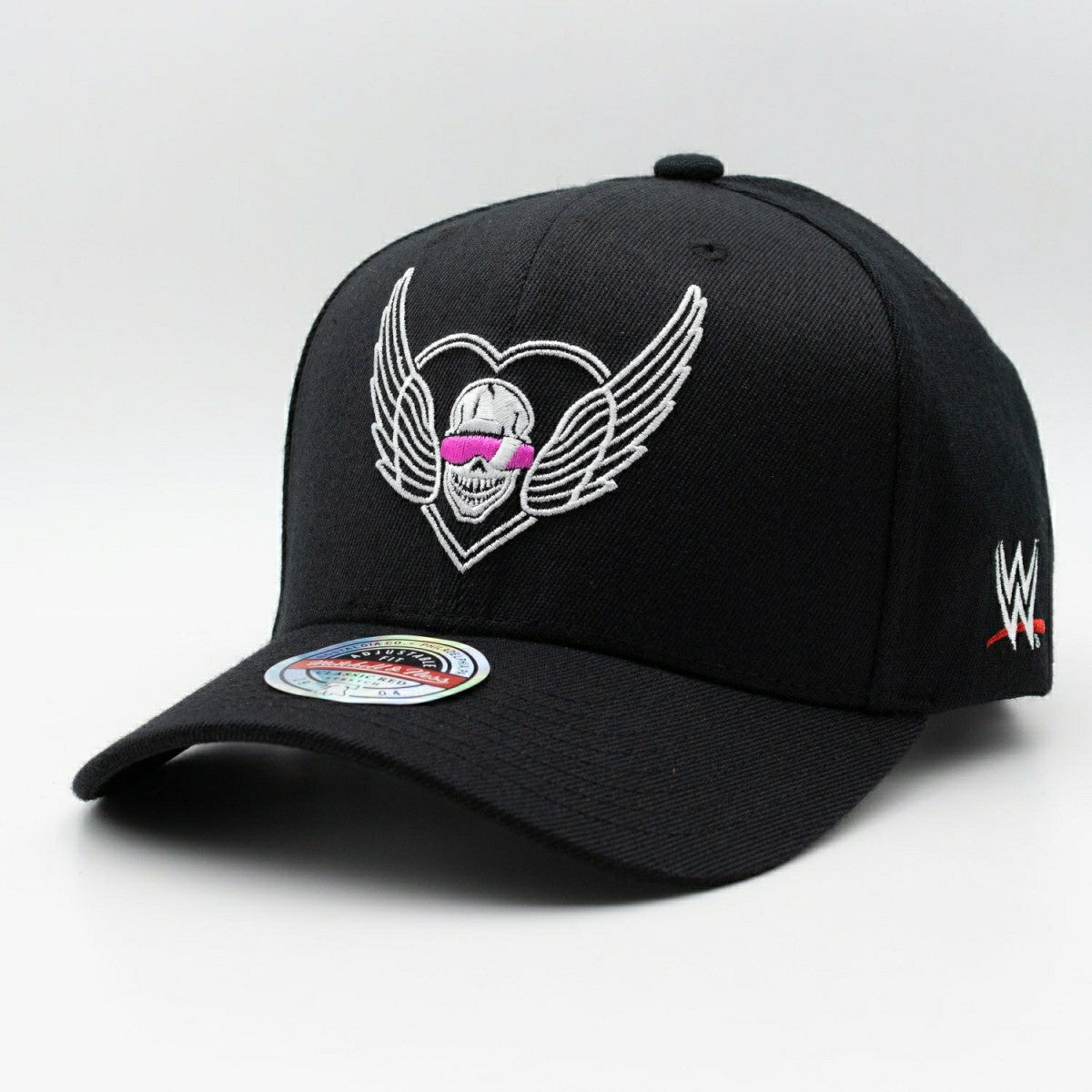 Throwback Bret The Hitman Hart Classic Red Snapback WWE Cap Black Lifestyle