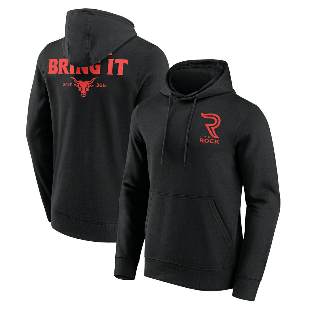 The Rock WWE Superstar Hoodie Black Fashion