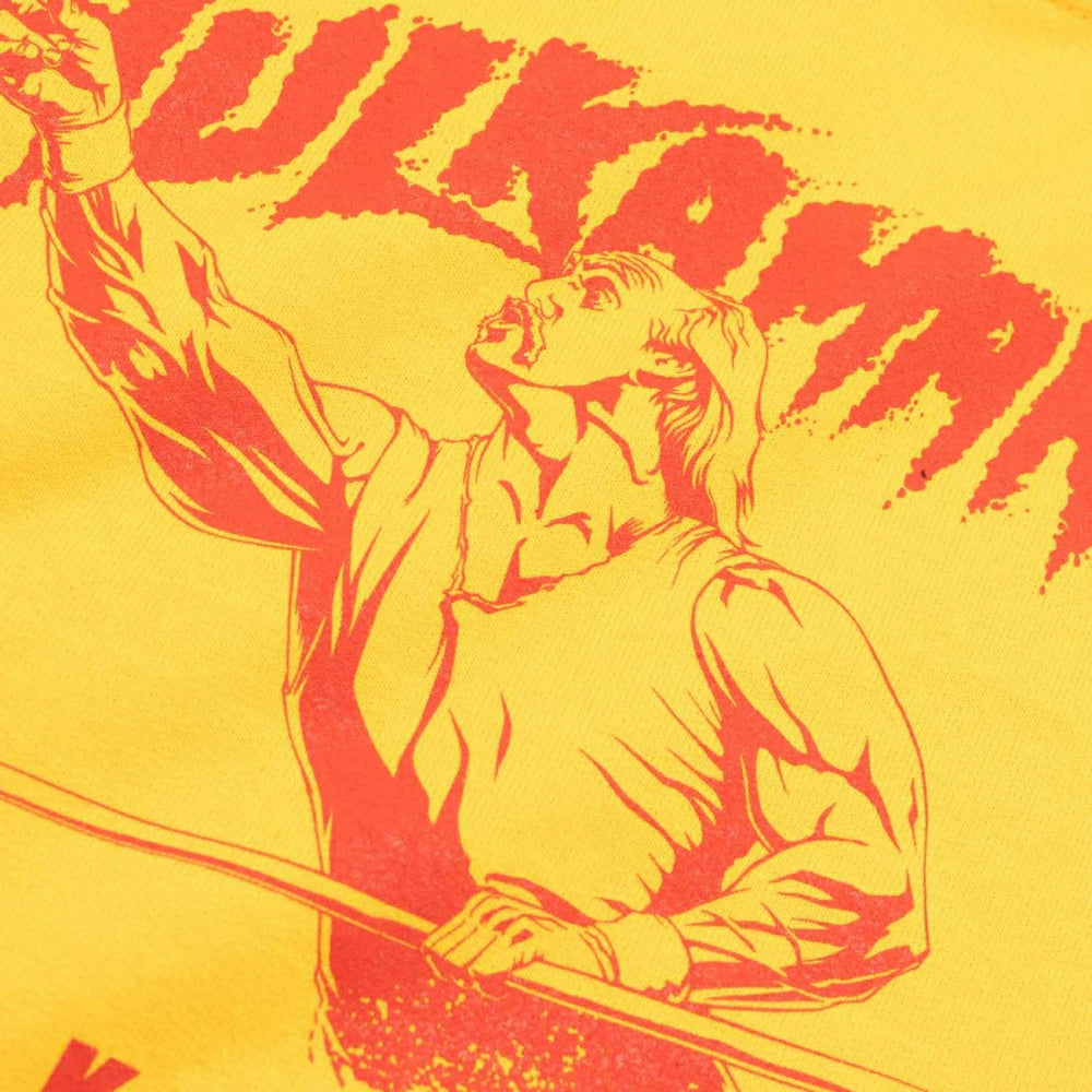Hulk Hogan WWE Superstar Hoodie Yellow Taass US