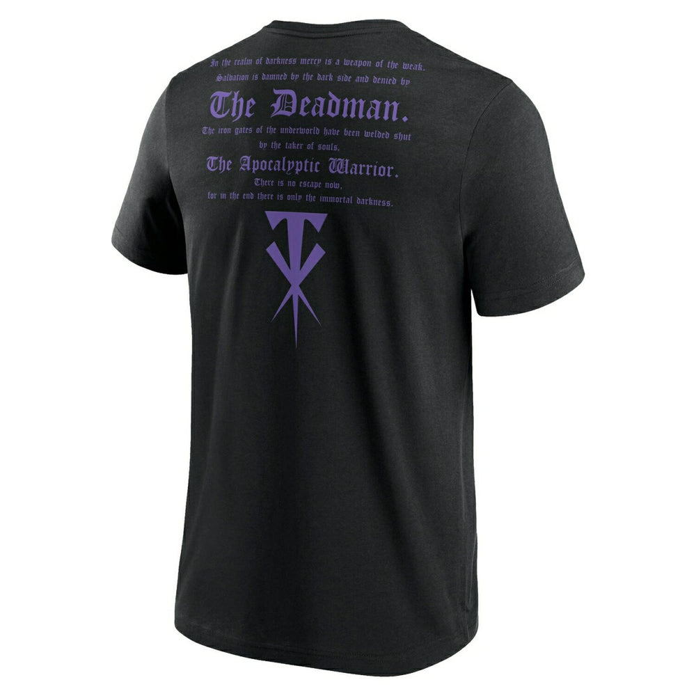 The Undertaker WWE Superstar T-Shirt Black Fashion