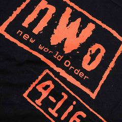 nWo Logo WWE T-Shirt Black Lifestyle