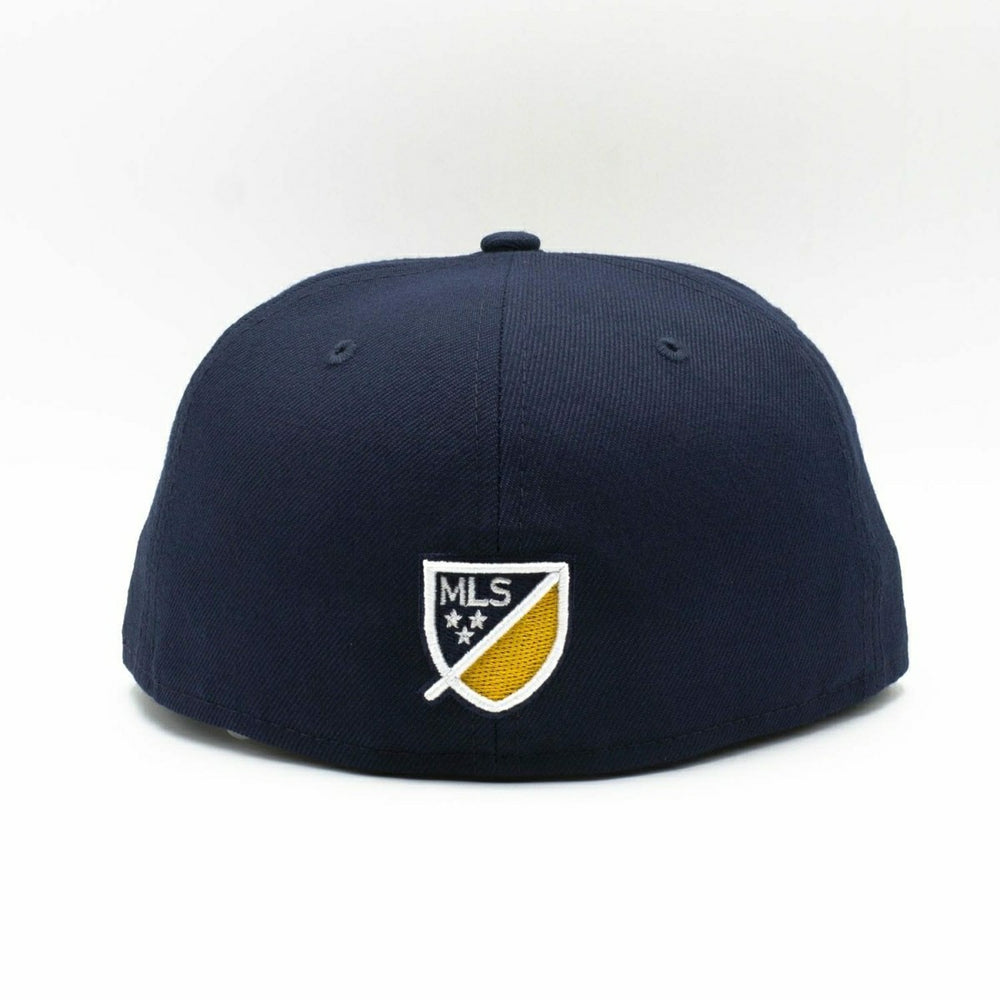 LA Galaxy Team Logo New Era 59FIFTY Fitted MLS Cap Fashion