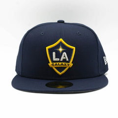 LA Galaxy Team Logo New Era 59FIFTY Fitted MLS Cap Fashion