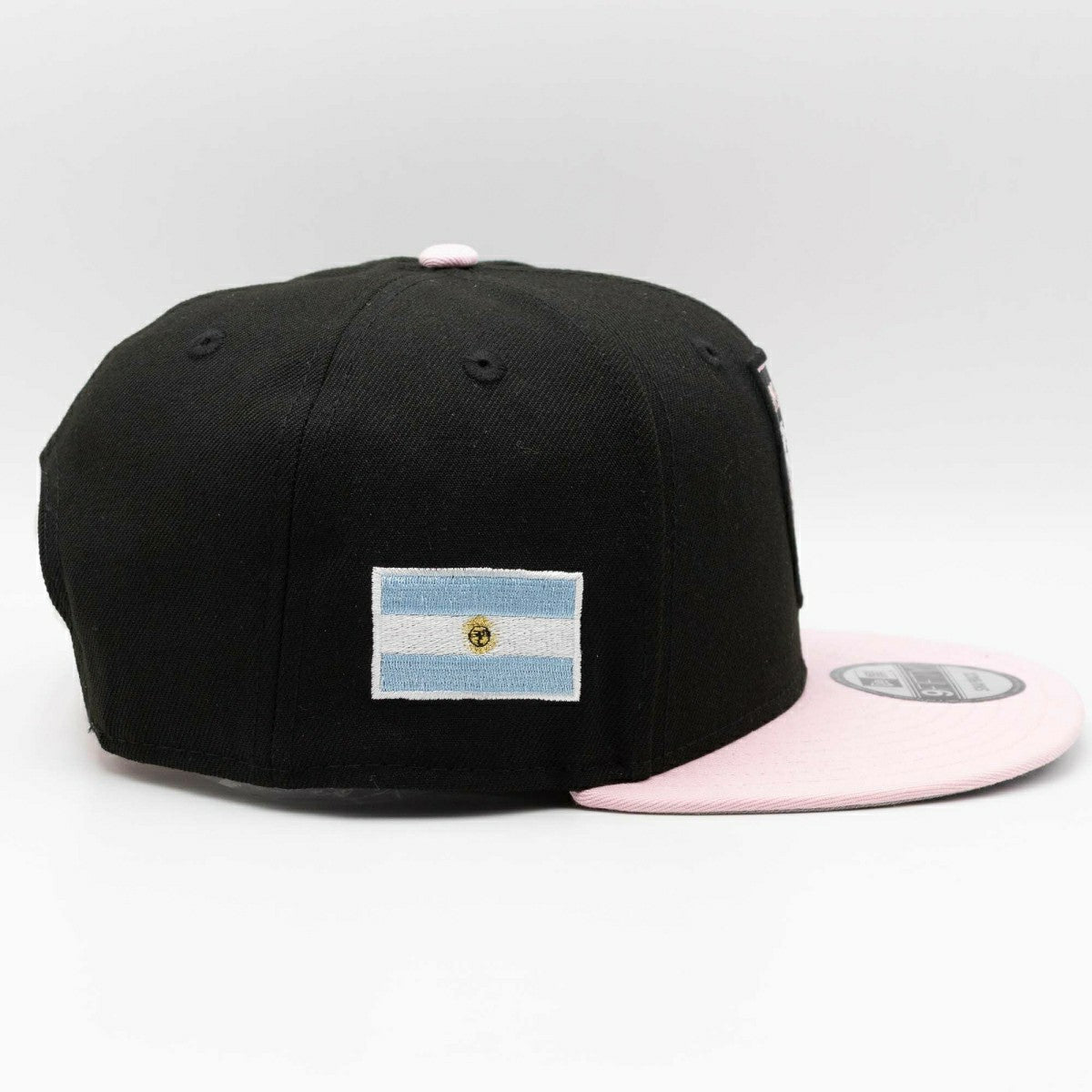 Inter Miami Argentina Side Patch New Era 9FIFTY Snapback MLS Cap Taass for sale