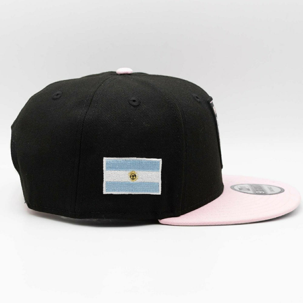 Inter Miami Argentina Side Patch New Era 9FIFTY Snapback MLS Cap Taass for sale