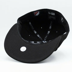 Charlotte FC Team Logo New Era 59FIFTY Fitted MLS Cap Black Taass US