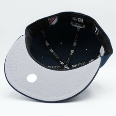 St. Louis City SC Team Logo New Era 59FIFTY Fitted MLS Cap Navy Classic
