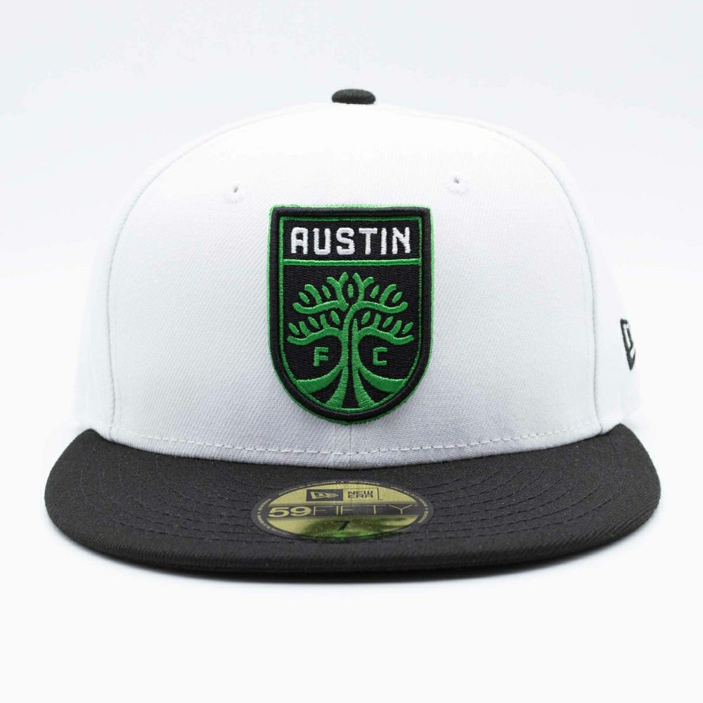 Austin FC Team Logo New Era 59FIFTY Fitted MLS Cap Lifestyle