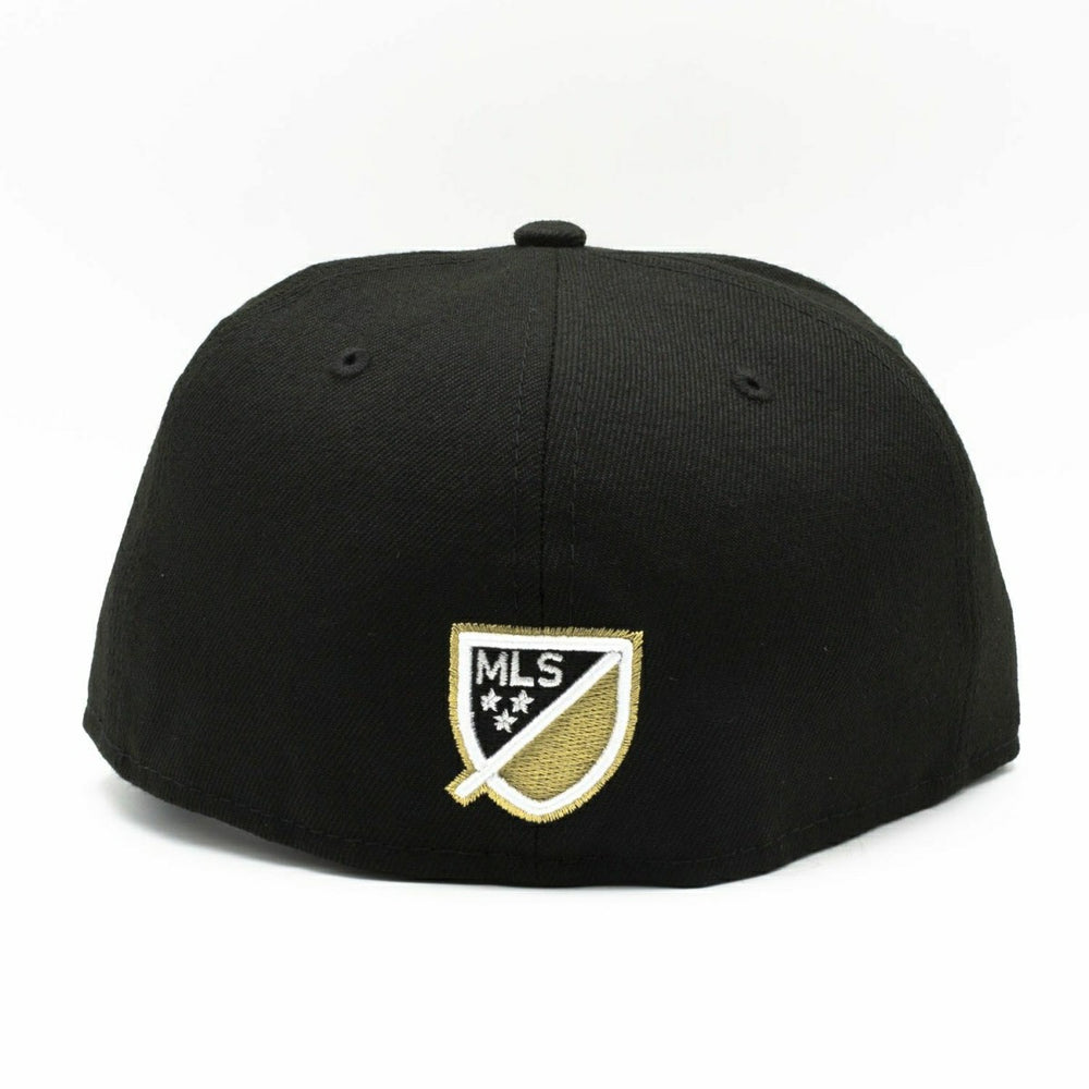 Los Angeles FC Team Logo New Era 59FIFTY Fitted MLS Cap Taass sale