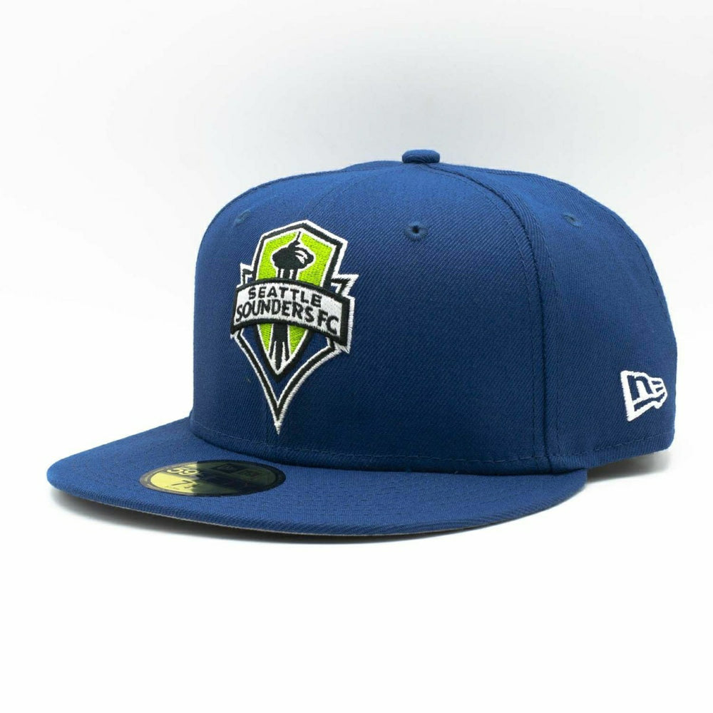 Seattle Sounders FC Team Logo New Era 59FIFTY Fitted MLS Cap Taass for sale