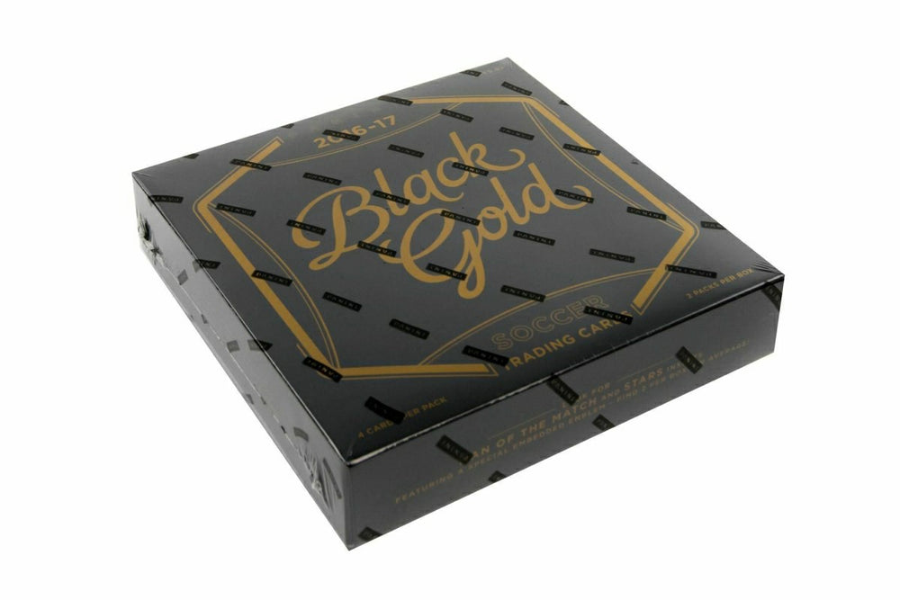 2016/17 Panini Black Gold Soccer Hobby Box Taass US