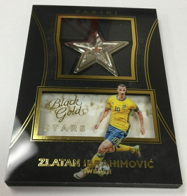 2016/17 Panini Black Gold Soccer Hobby Box Taass US