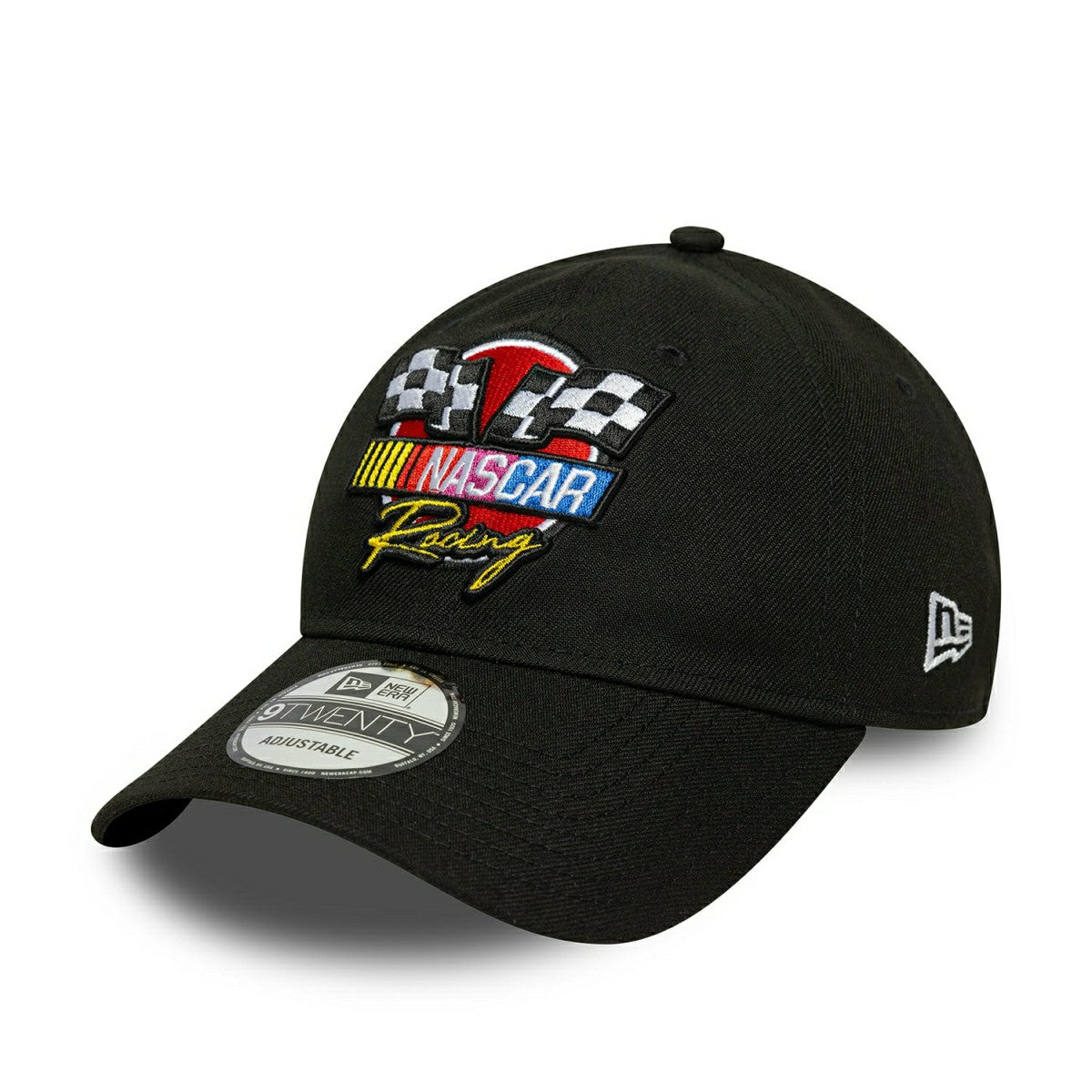 NASCAR Logo New Era 9TWENTY Adjustable Cap Black Fashion