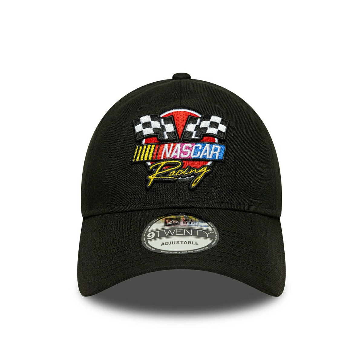 NASCAR Logo New Era 9TWENTY Adjustable Cap Black Fashion