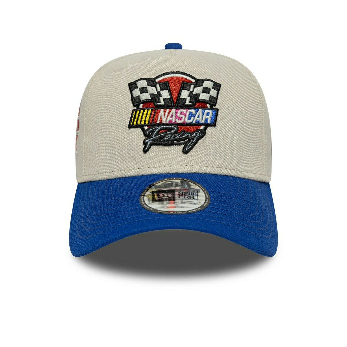 NASCAR Logo New Era 9FORTY E-Frame Trucker Cap Lifestyle