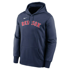 Boston Red Sox Wordmark Nike Therma Dri-FIT MLB Hoodie Navy Taass for sale