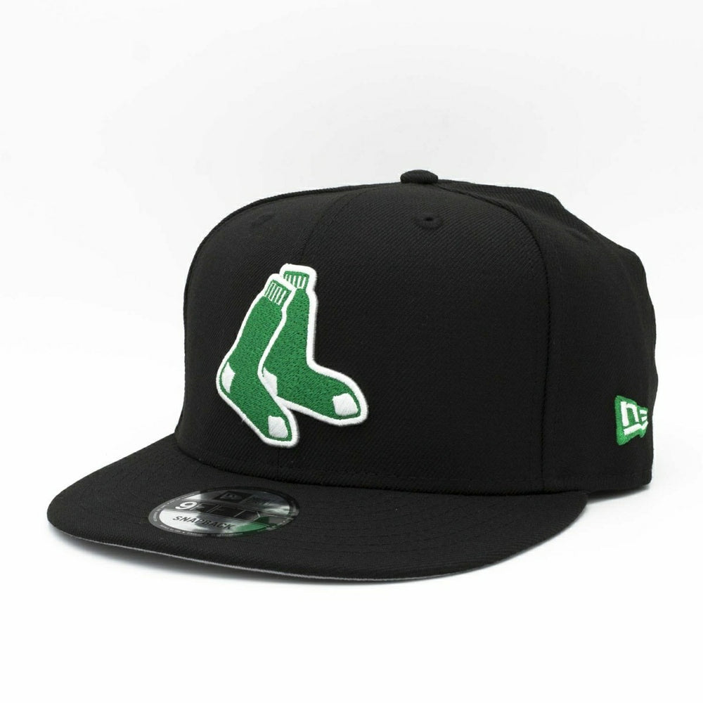 Boston Red Sox 2004 World Series Green Logo 9FIFTY MLB Snapback Cap Taass sale